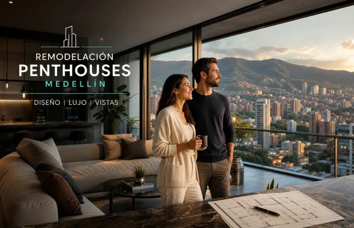 Remodelación de penthouses en Medellín, Exacon